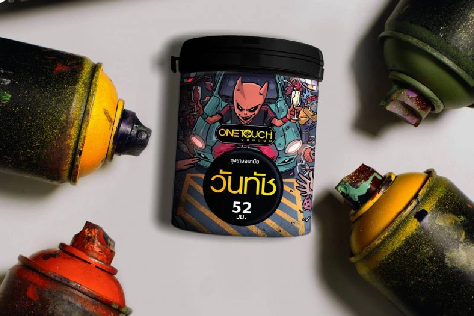 วันทัช เปิดตัวถุงยางอนามัย "ในกระป๋อง"