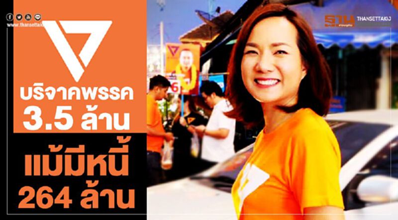 ส่องบัญชี “จารุวรรณ ศรัณย์เกตุ” มีหนี้ 264 ล้าน บริจาคอนค. 3ครั้ง 3.5 ล้าน ส่องบัญชี “จารุวรรณ ศรัณย์เกตุ” มีหนี้ 264 ล้าน บริจาคอนค. 3ครั้ง 3.5 ล้าน