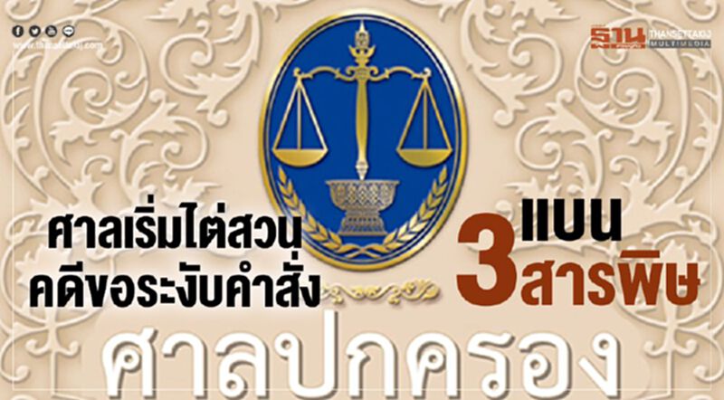 ศาลปกครองเริ่มไต่สวนคดีขอระงับคำสั่งแบน3สารพิษ ศาลปกครองเริ่มไต่สวนคดีขอระงับคำสั่งแบน3สารพิษ