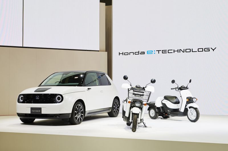 มุ่งสู่วิชัน 2030 Honda e : TECHNOLOGY
