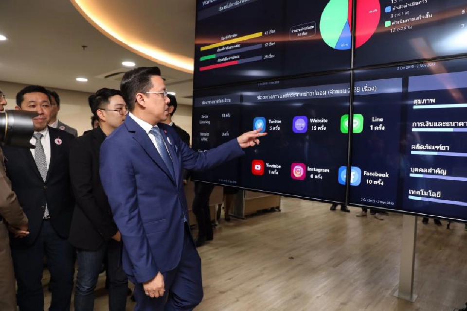 เปิดแล้ว ศูนย์ต้านข่าวปลอม ยันไม่ใช่กลั่นแกล้ง 