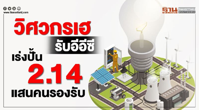 วิศวกรเฮ รับอีอีซี เร่งปั้น 2.14 แสนคนรองรับ วิศวกรเฮ รับอีอีซี เร่งปั้น 2.14 แสนคนรองรับ