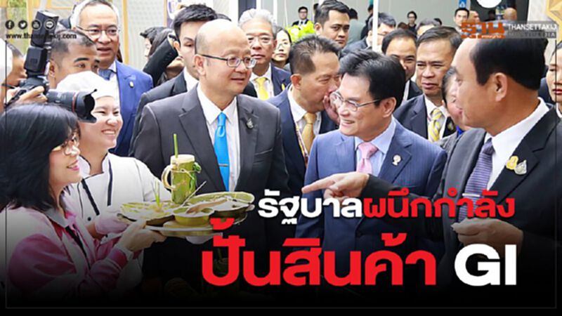 รัฐบาลผนึกกำลัง ปั้นสินค้า GI รัฐบาลผนึกกำลัง ปั้นสินค้า GI