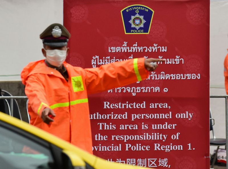ตรวจเข้มรถเข้า-ออกเมืองทองธานี