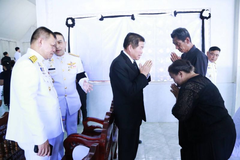 "นิพนธ์"ประะธาน พระราชทานเพลิงศพ ชรบ.ผู้เสียชีวิตที่ยะลา