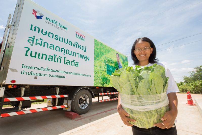 ‘เฉลิมชัย’ ปั้นแปลงใหญ่ผักปลอดภัยป้อนโลตัสทั่วประเทศ