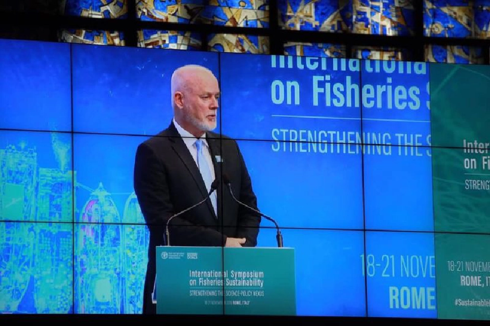 ลั่นเวทีโลกต้านประมงผิดกฎหมาย