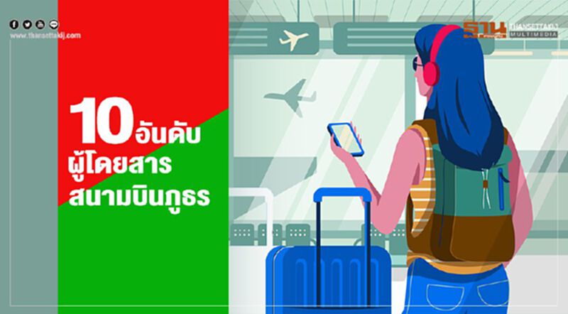 10 สนามบินภูธรใครครองแชมป์ผู้โดยสาร 10 สนามบินภูธรใครครองแชมป์ผู้โดยสาร