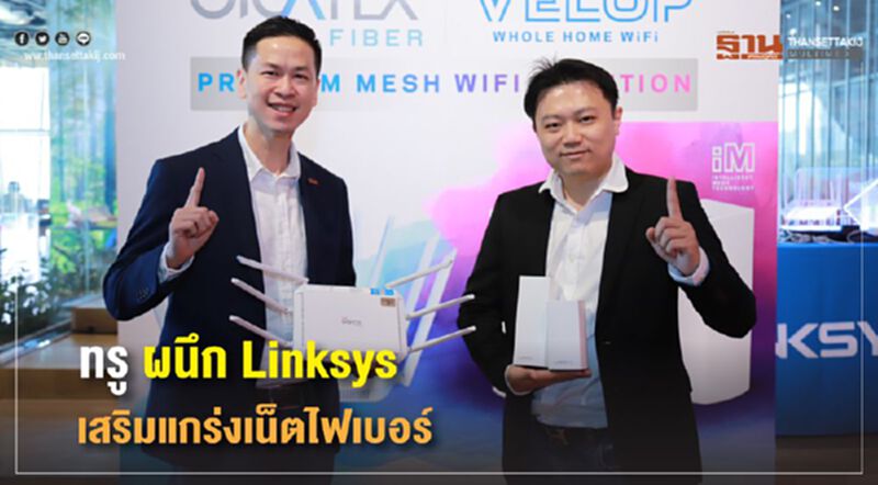 ทรู ผนึก Linksys เสริมแกร่งเน็ตไฟเบอร์ ทรู ผนึก Linksys เสริมแกร่งเน็ตไฟเบอร์