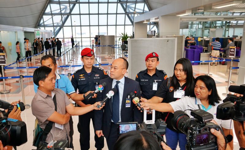 “สุวรรณภูมิ”ลดแออัด  เปลี่ยนจุดตรวจในปท.