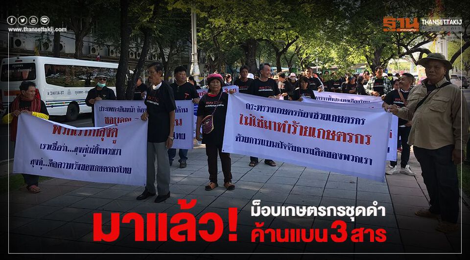 Big Story แบน 3 สาร เพื่อใคร?