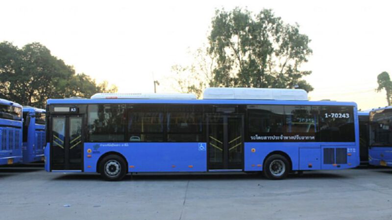 EVTเตรียมเปิดเดินรถสาย1551ศูนย์ราชการฯ-รพ.จุฬาภรณ์ EVTเตรียมเปิดเดินรถสาย1551ศูนย์ราชการฯ-รพ.จุฬาภรณ์