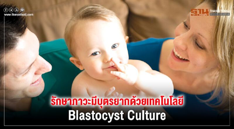 รักษาภาวะมีบุตรยากด้วยเทคโนโลยี Blastocyst Culture รักษาภาวะมีบุตรยากด้วยเทคโนโลยี Blastocyst Culture