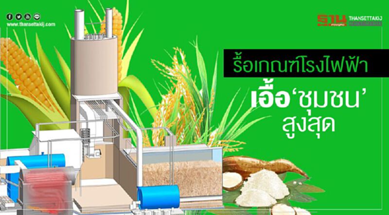 รื้อเกณฑ์โรงไฟฟ้า เอื้อ‘ชุมชน’สูงสุด รื้อเกณฑ์โรงไฟฟ้า เอื้อ‘ชุมชน’สูงสุด