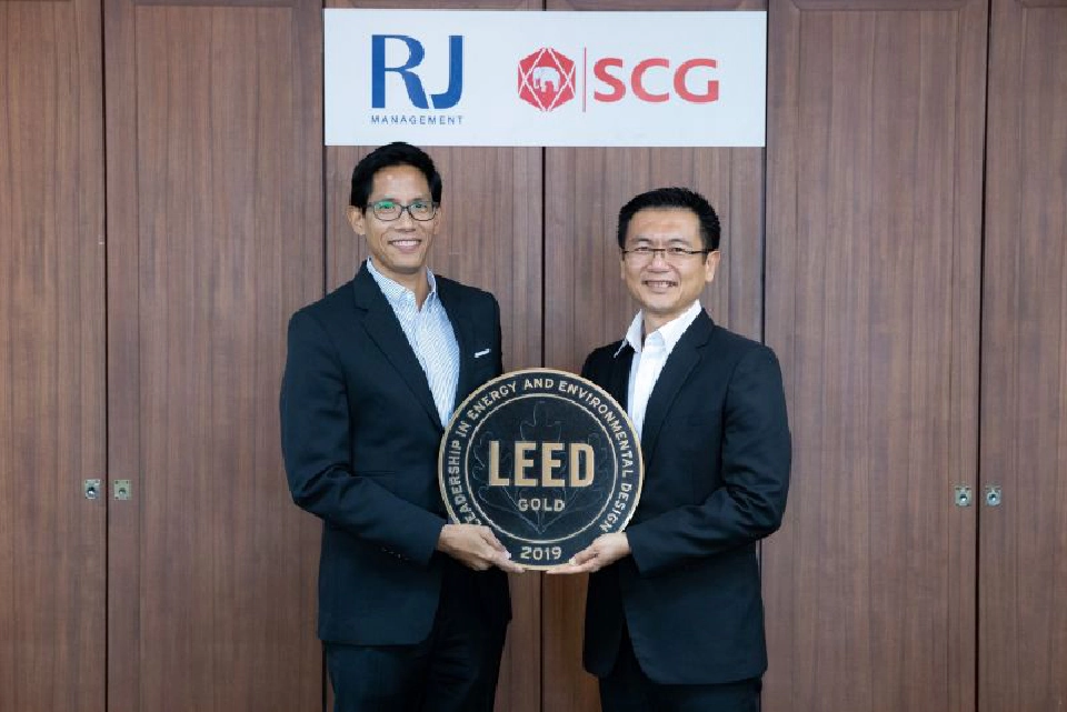 เอสซีจี ยกระดับอาคารรัจนาการ คว้า LEED Gold