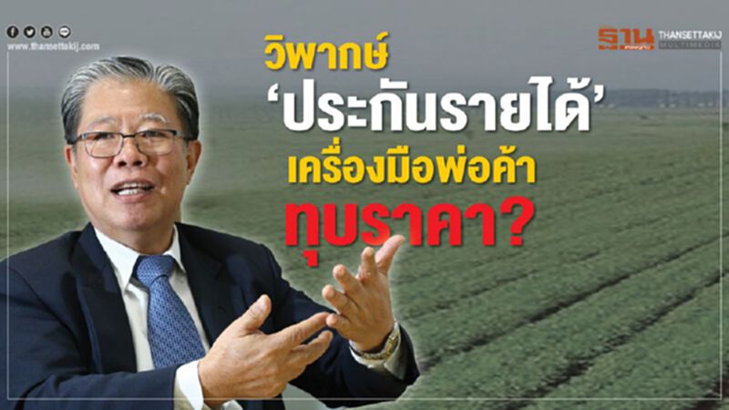 วิพากษ์ ‘ประกันรายได้’ เครื่องมือพ่อค้าทุบราคา? วิพากษ์ ‘ประกันรายได้’ เครื่องมือพ่อค้าทุบราคา?