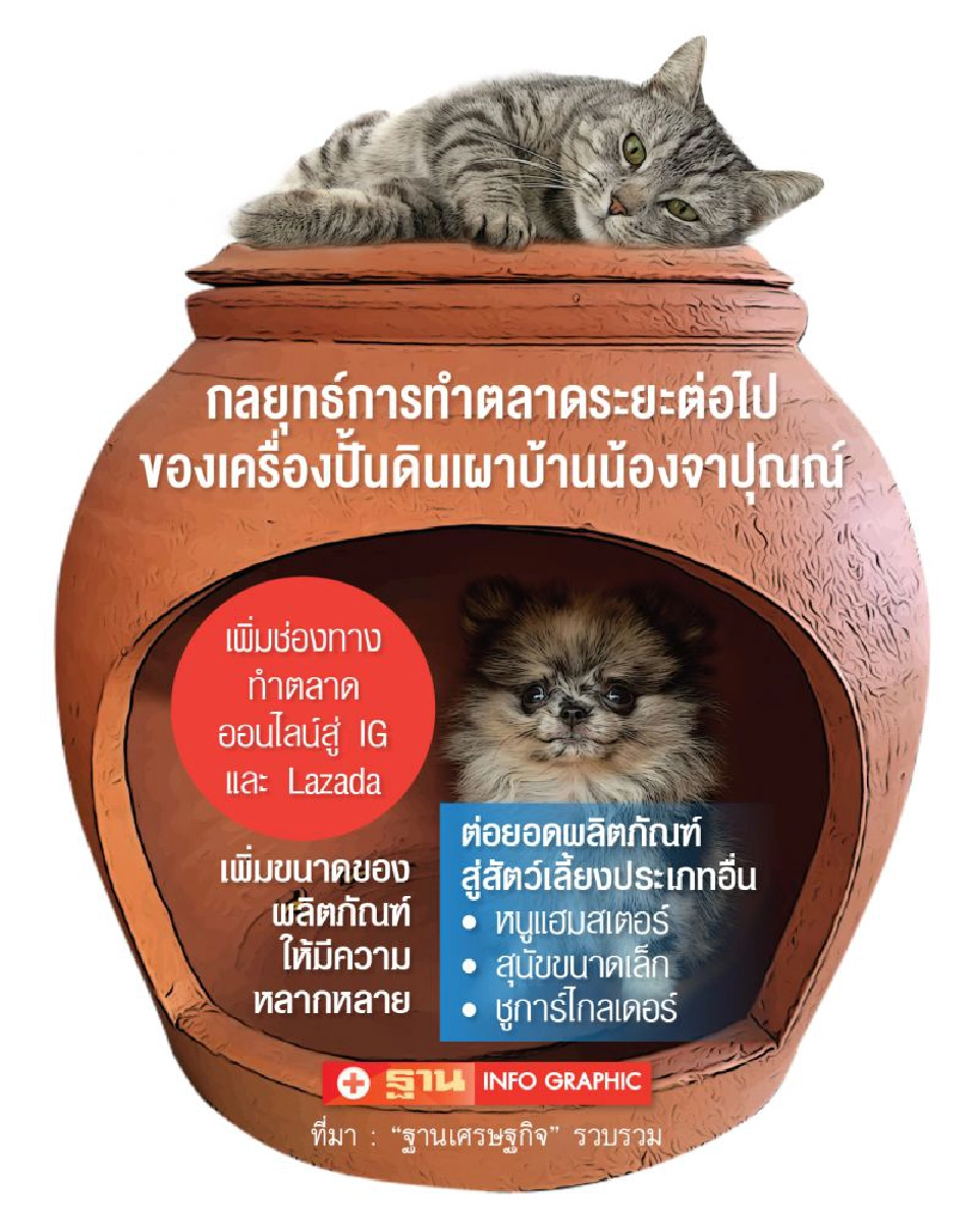 ‘โอ่งแมว’ ไอเทมสู้ร้อน  เจาะกลุ่มทาสแมว