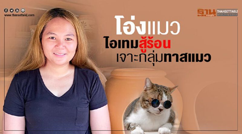 ‘โอ่งแมว’ ไอเทมสู้ร้อน เจาะกลุ่มทาสแมว ‘โอ่งแมว’ ไอเทมสู้ร้อน เจาะกลุ่มทาสแมว