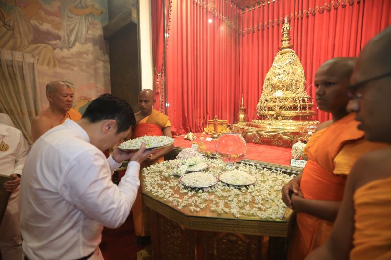 ชวนร่วมอัญเชิญพระบรมเกศาธาตุครั้งประวัติศาสตร์จากศรีลังกา