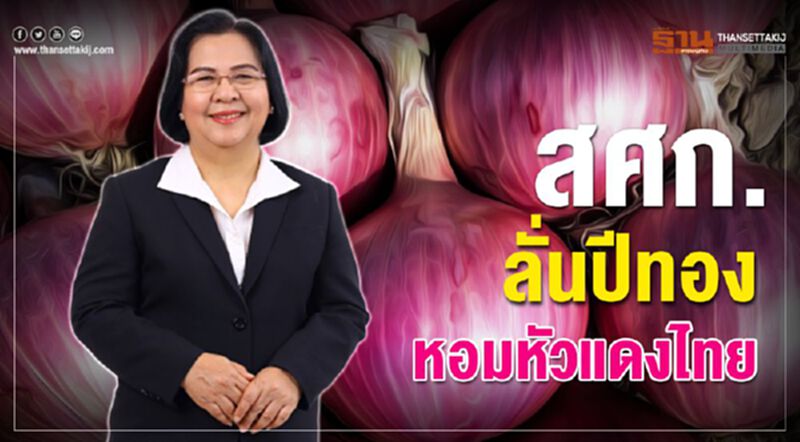 สศก.ลั่นปีทองหอมหัวแดง สศก.ลั่นปีทองหอมหัวแดง