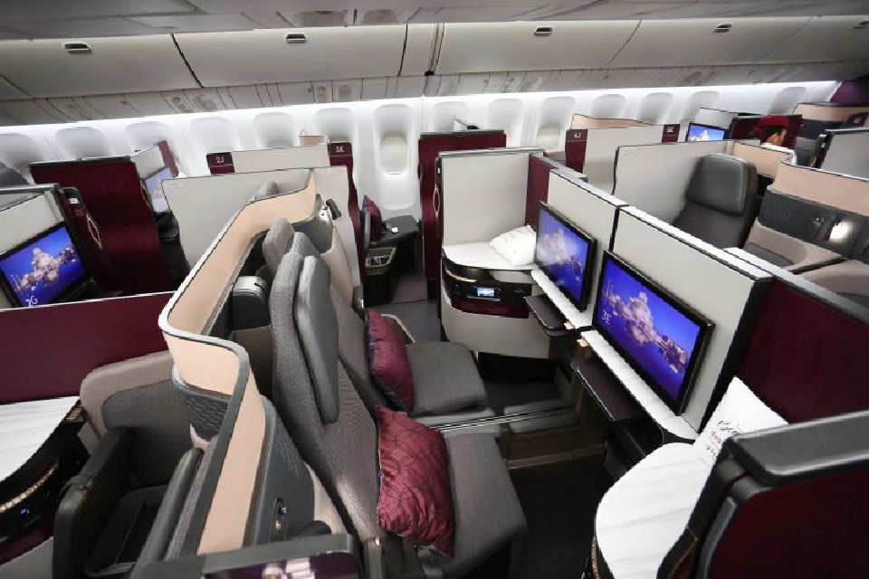     “คิวสวีท” กาตาร์ แอร์เวย์ส  ชั้นธุรกิจที่ดีที่สุดในโลก