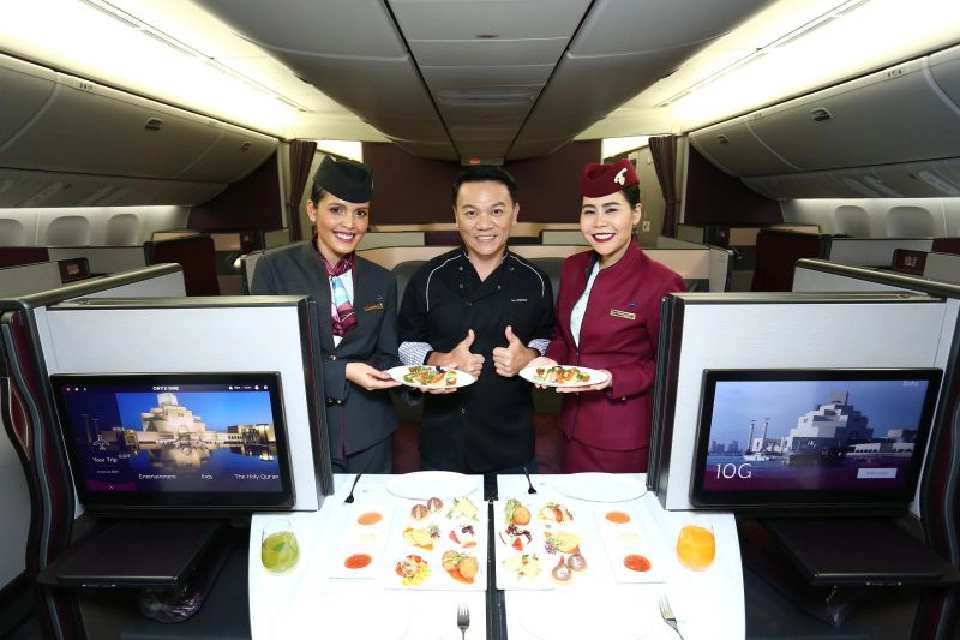     “คิวสวีท” กาตาร์ แอร์เวย์ส  ชั้นธุรกิจที่ดีที่สุดในโลก