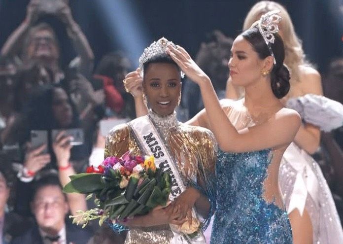 "ฟ้าใส" เข้ารอบ 5 คนสุดท้าย Miss Universe 2019