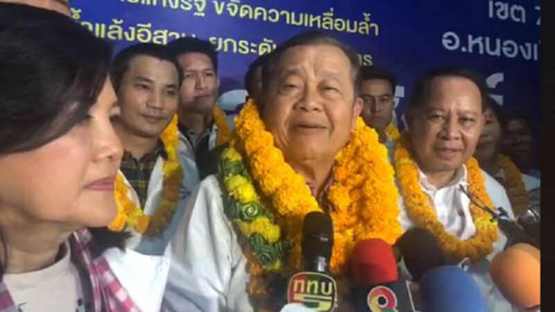 “สมศักดิ์”ลั่นชนะเลือกตั้งขอนแก่น เพราะผูกพันชาวบ้าน “สมศักดิ์”ลั่นชนะเลือกตั้งขอนแก่น เพราะผูกพันชาวบ้าน