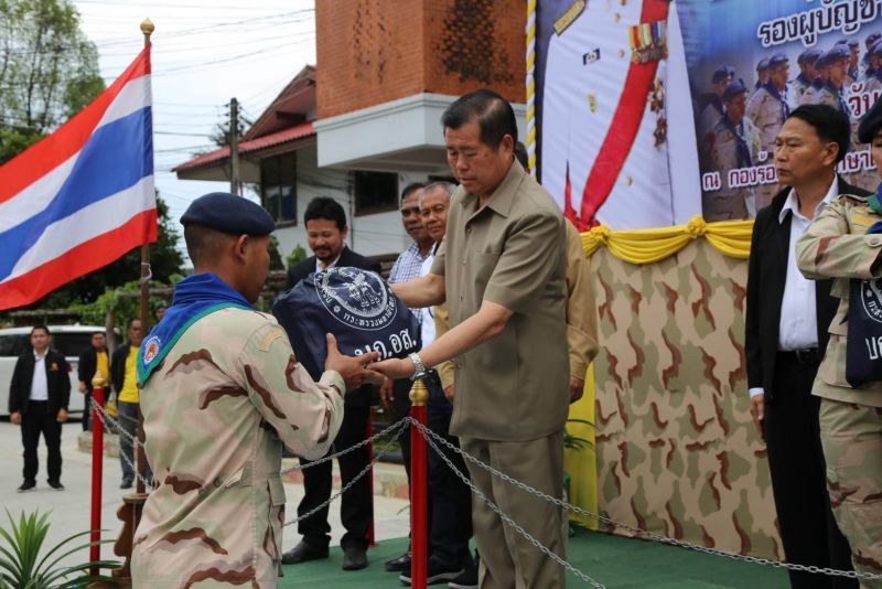  “นิพนธ์"ลงพท.ตรวจเยี่ยมให้กำลังใจ อส. จังหวัดชายแดนใต้