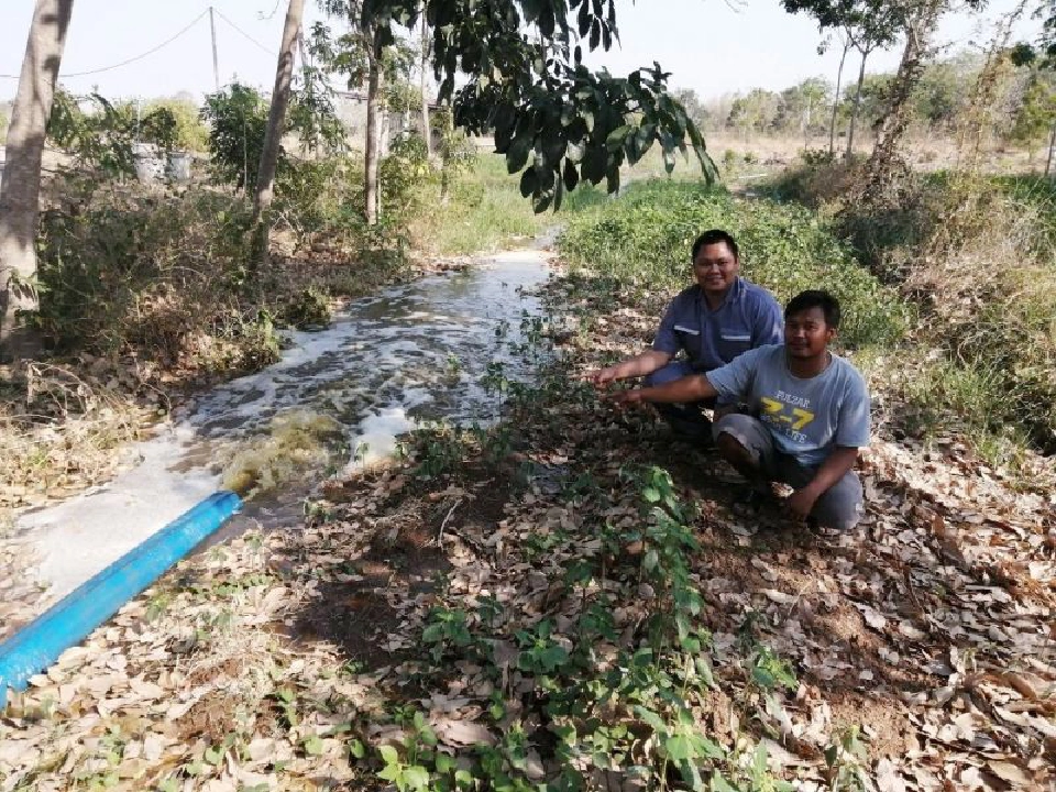 ปันน้ำจากฟาร์มสุกร บรรเทาภัยแล้ง