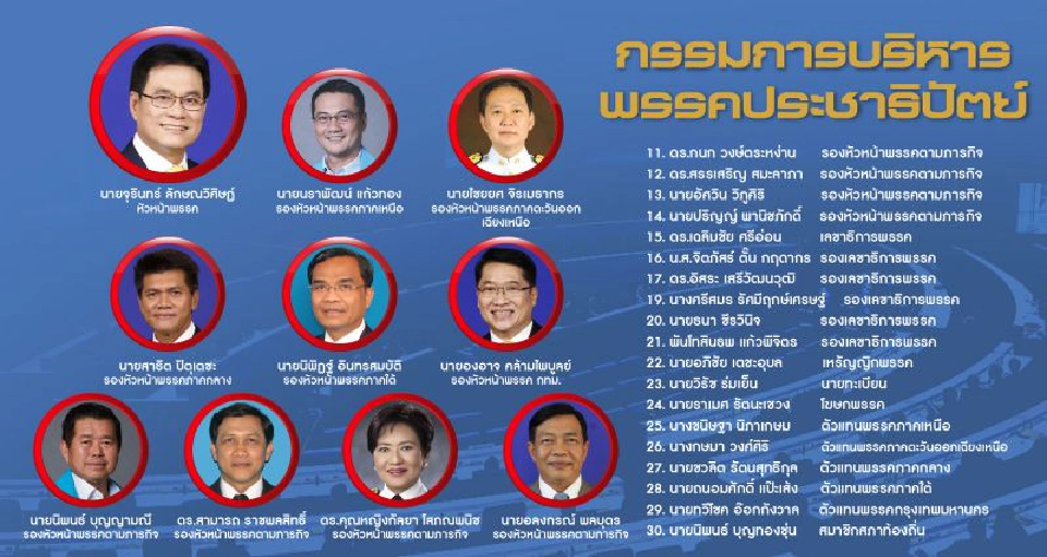 ปชป.แพแตก  ภาระหนัก‘ทีมบริหาร’  หยุดเลือดไหล