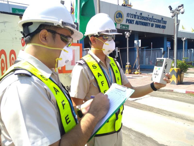 การท่าเรือ คุมเข้มฝุ่น PM 2.5 