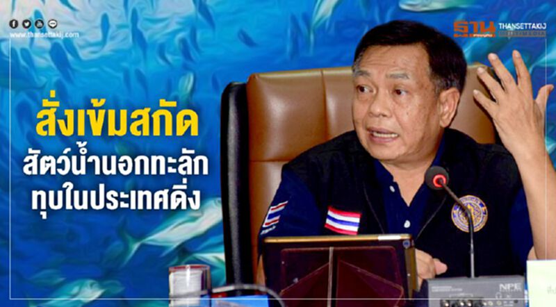 สั่งเข้มสกัดสัตว์น้ำนอกทะลักทุบในประเทศดิ่ง สั่งเข้มสกัดสัตว์น้ำนอกทะลักทุบในประเทศดิ่ง
