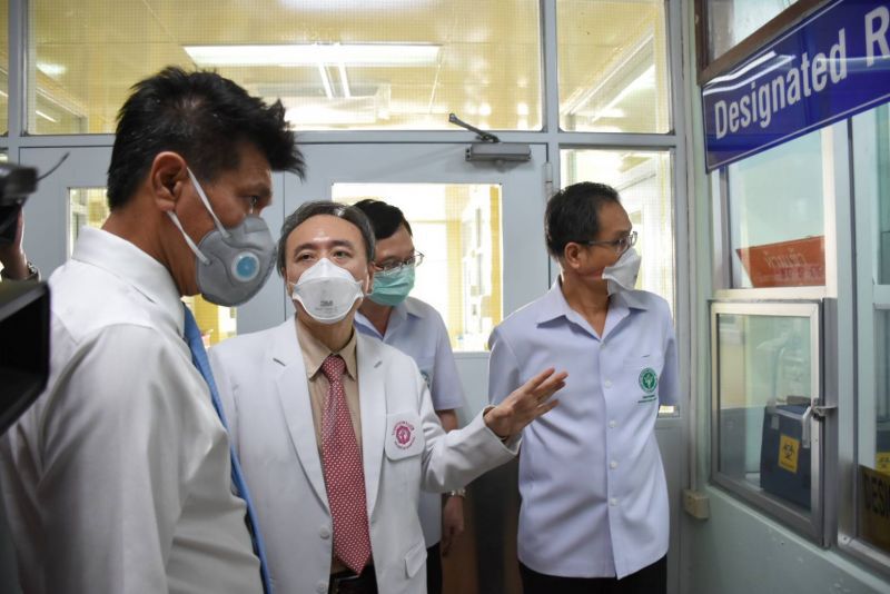 เฝ้าระวังผู้ป่วยไวรัสโคโรนารายที่5 ในไทย