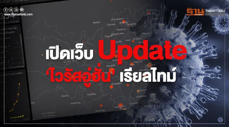 ตรวจสอบสถานการณ์“ไวรัสอู่ฮั่น” แบบเรียลไทม์ ตรวจสอบสถานการณ์“ไวรัสอู่ฮั่น” แบบเรียลไทม์