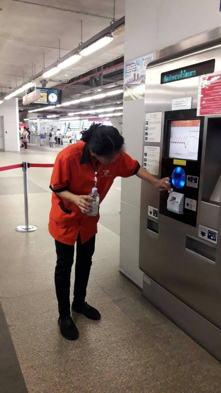 แอร์พอร์ต เรล ลิงก์ รับมือไวรัสโคโรนา