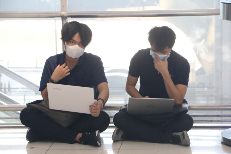(ภาพชุด)ถึงเวลาสวม"หน้ากาก"เข้าหากัน ป้องกันไวรัสโคโรนาสายพันธ์ุใหม่