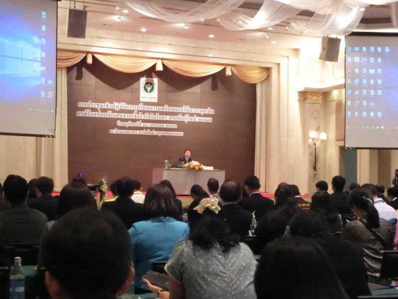 ติวเข้มเจ้าหน้าที่แพทย์ทั่วปท. รับมือไวรัสโคโรนาระดับชุมชน