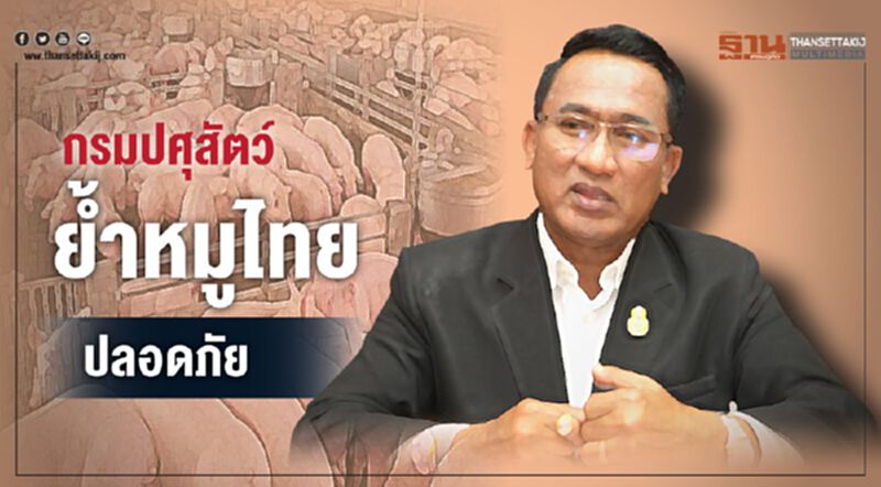 กรมปศุสัตว์ย้ำหมูไทยปลอดภัย กรมปศุสัตว์ย้ำหมูไทยปลอดภัย