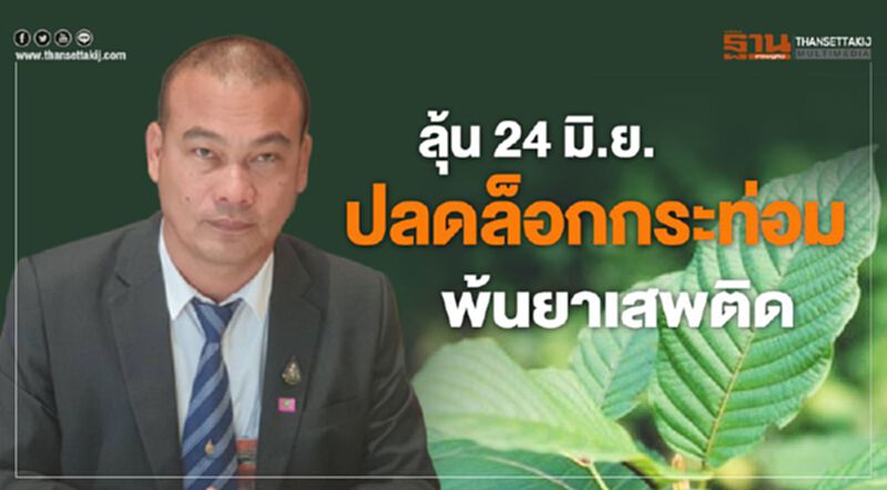 ลุ้น 24 มิ.ย.ปลดล็อกกระท่อมพ้นยาเสพติด ลุ้น 24 มิ.ย.ปลดล็อกกระท่อมพ้นยาเสพติด