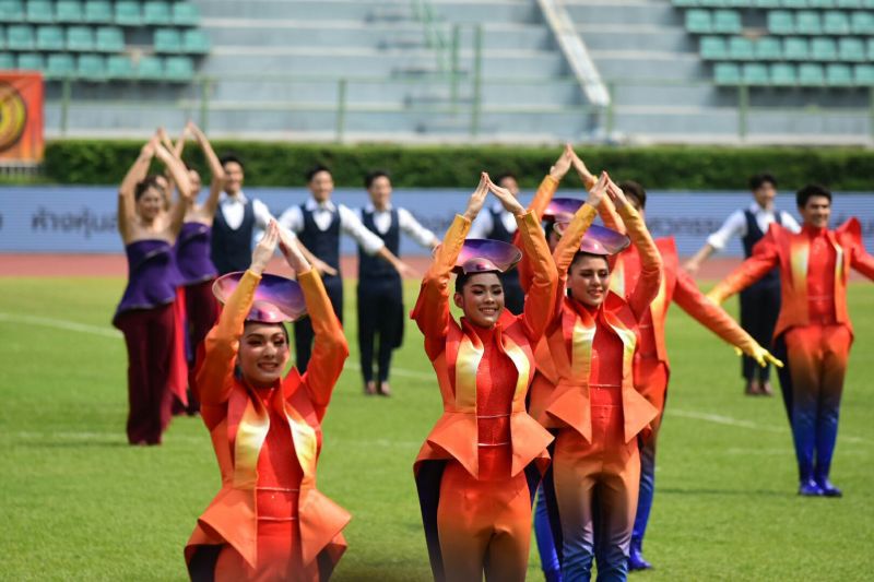 ประมวลภาพล้อการเมือง ฟุตบอลประเพณี จุฬาฯ-ธรรมศาสตร์ 