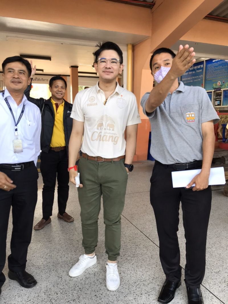 กรมราง ลงพื้นที่ตรวจแผนป้องกันเชื้อไวรัส