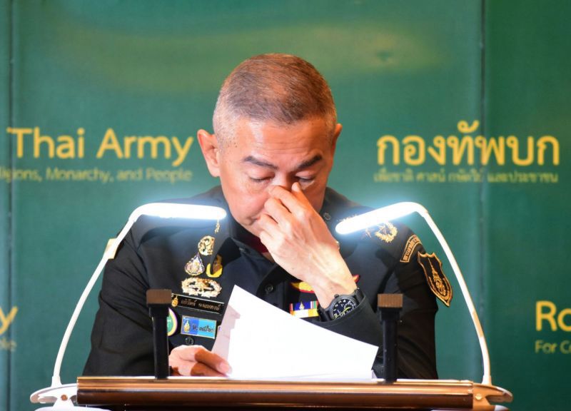 บิ๊กแดงหลั่งน้ำตา แถลงขอโทษ-เสียใจ เหตุกราดยิงโคราช