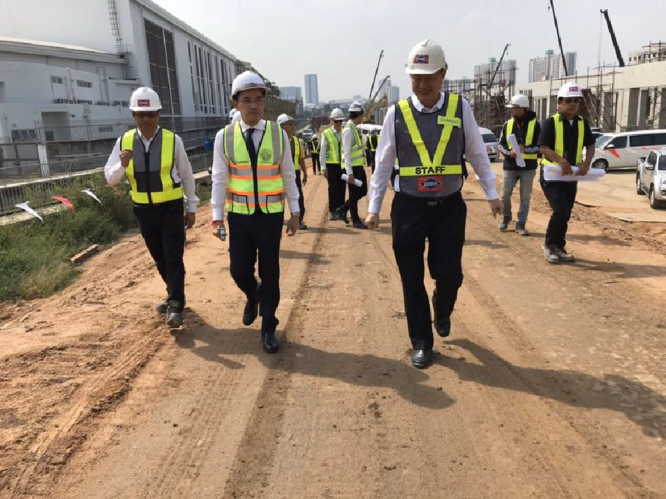 “สายสีเหลือง”คืบ 51 % กดปุ่มเดินรถตุลาคมปี 64 