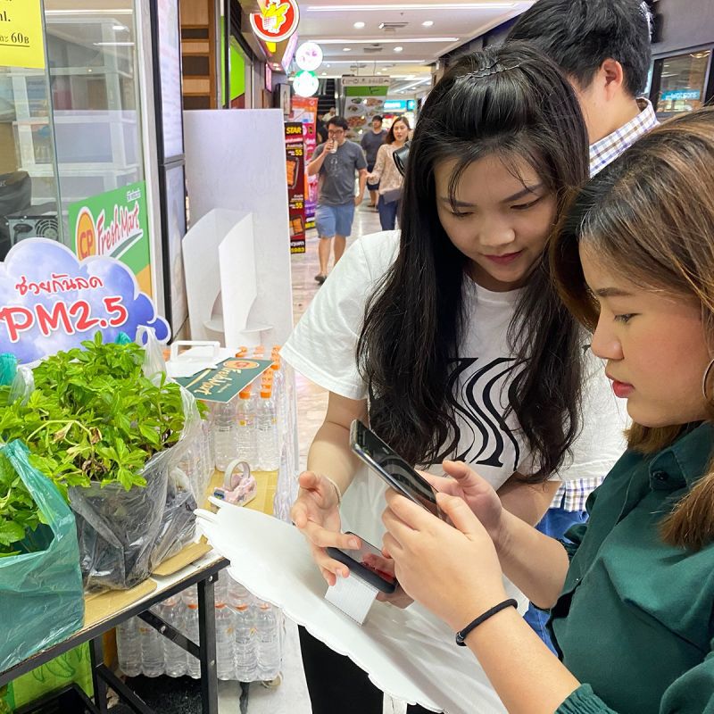 เร่งแจกต้นไม้ลดค่าฝุ่น PM2.5
