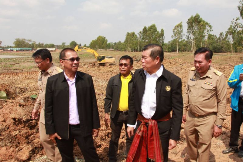 นิพนธ์ฯ เร่งติดตามแก้ไขปัญหาภัยแล้ง "เมืองช้าง"