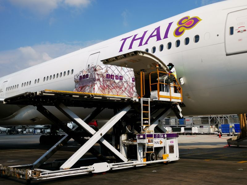 การบินไทยผนึกพันธมิตร  ขนส่งอุปกรณ์การแพทย์ช่วยเหลือจีน