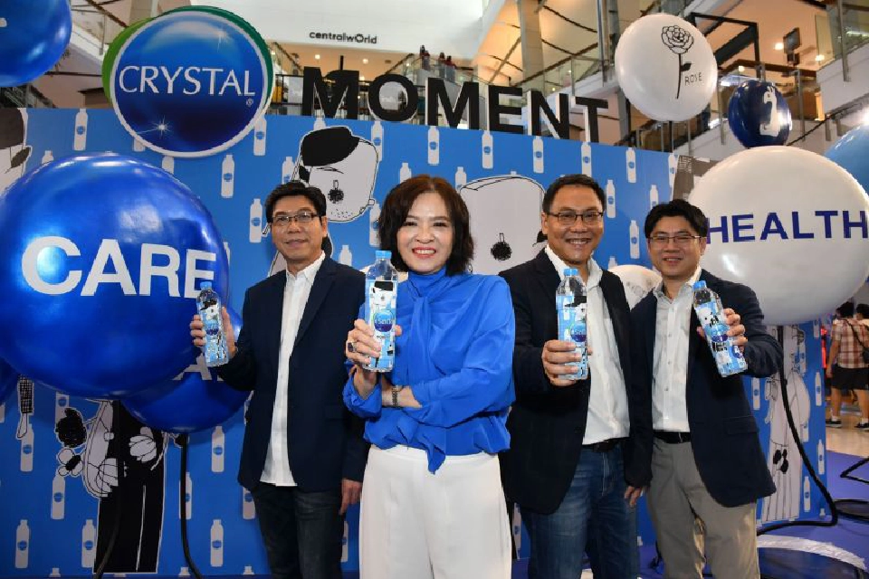 คริสตัล ส่ง “นาย-ณภัทร” ป้องแชมป์ตลาดน้ำดื่ม