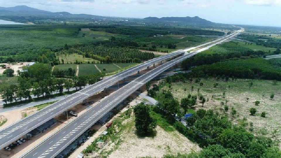 ดีเดย์เปิดมอเตอร์เวย์  พัทยา-มาบตาพุด ก.ค. นี้