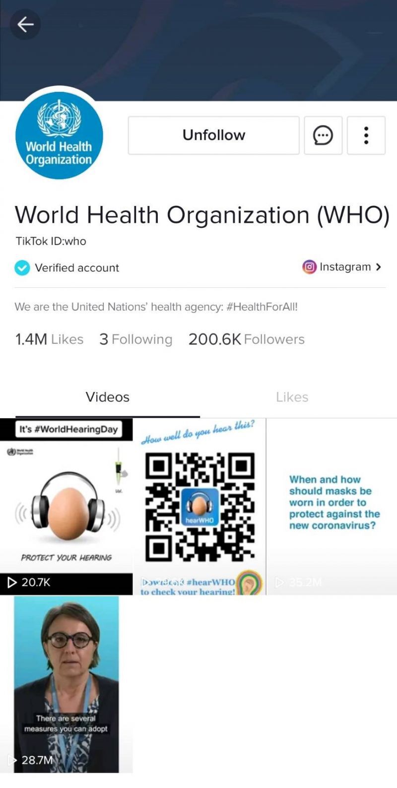TikTok ผนึก WHO สร้างความเข้าใจ 'โคโรนา'